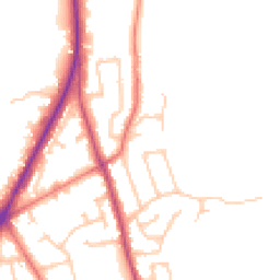 Daytime road noise heatmap for PR3 1LR