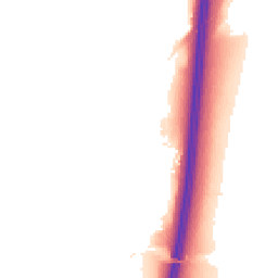 Night-time road noise heatmap for PR3 1NQ