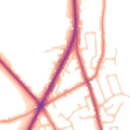 Daytime road noise heatmap for PR3 1RE
