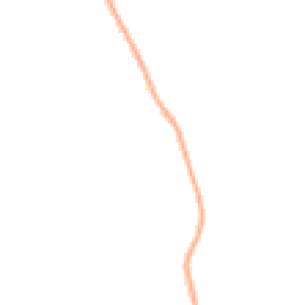 Night-time road noise heatmap for PR3 1TD