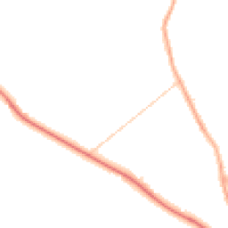 Night-time road noise heatmap for PR3 1YN