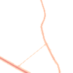 Night-time road noise heatmap for PR3 1YR