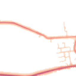 Daytime road noise heatmap for PR3 2DQ