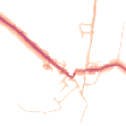 Daytime road noise heatmap for PR3 3YG