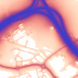 Daytime road noise heatmap for PR3 5FN