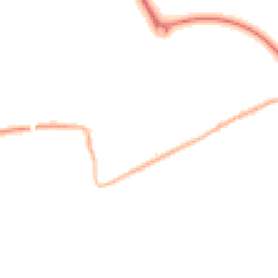 Night-time road noise heatmap for PR3 5JX