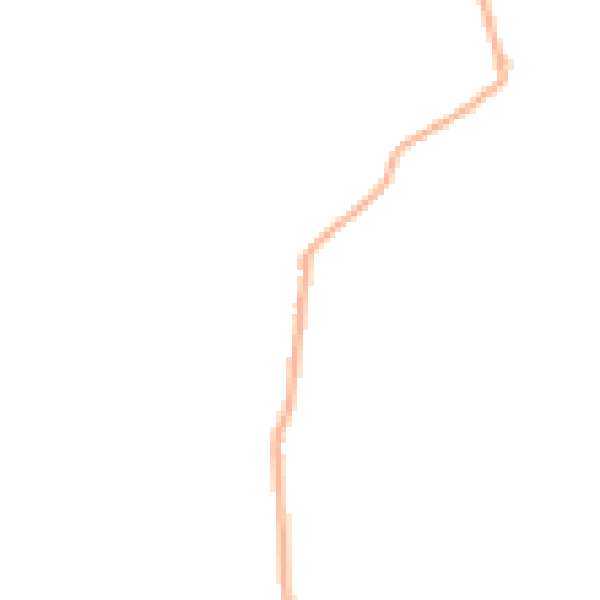 Night-time road noise heatmap for PR3 6AU