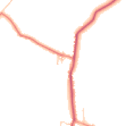 Daytime road noise heatmap for PR3 6AW