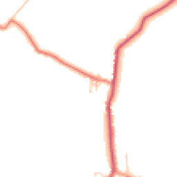 Daytime road noise heatmap for PR3 6DD