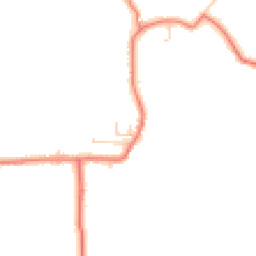 Daytime road noise heatmap for PR3 6HW