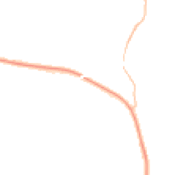 Night-time road noise heatmap for PR5 0DS