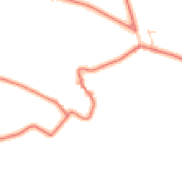 Daytime road noise heatmap for PR5 0RN