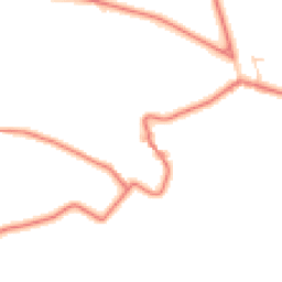 Daytime road noise heatmap for PR5 0SS