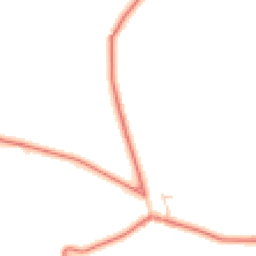Daytime road noise heatmap for PR5 0UQ