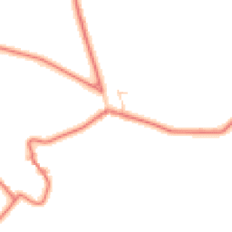 Daytime road noise heatmap for PR5 0UT
