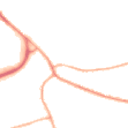 Night-time road noise heatmap for PR5 4BB