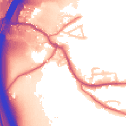 Daytime road noise heatmap for PR5 4DU