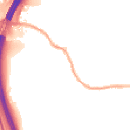 Night-time road noise heatmap for PR5 4DU