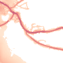 Daytime road noise heatmap for PR5 4EB