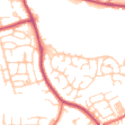 Daytime road noise heatmap for PR5 4LF