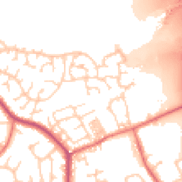 Daytime road noise heatmap for PR5 4NL