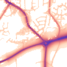 Daytime road noise heatmap for PR5 5HD