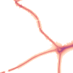 Night-time road noise heatmap for PR5 5HR