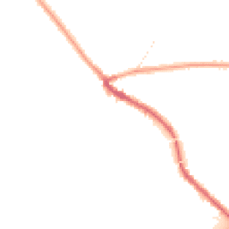 Night-time road noise heatmap for PR5 5RS