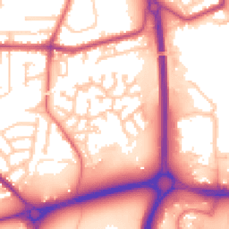Daytime road noise heatmap for PR5 5YJ