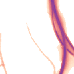 Night-time road noise heatmap for PR5 6DU