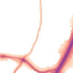 Night-time road noise heatmap for PR5 6EH