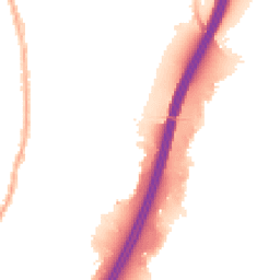 Night-time road noise heatmap for PR5 6NH
