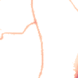 Night-time road noise heatmap for PR5 6TP