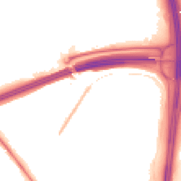 Night-time road noise heatmap for PR5 8HZ