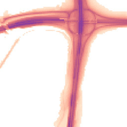 Night-time road noise heatmap for PR5 8LB