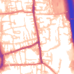 Daytime road noise heatmap for PR6 0ST