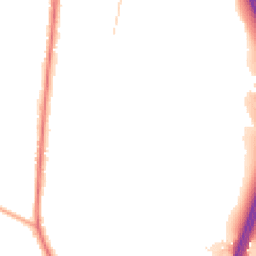 Night-time road noise heatmap for PR6 7TF