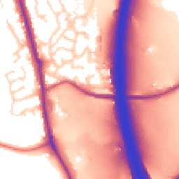 Daytime road noise heatmap for PR6 7YH
