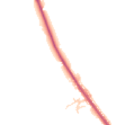 Daytime road noise heatmap for PR6 8BZ