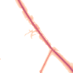 Daytime road noise heatmap for PR6 8DN