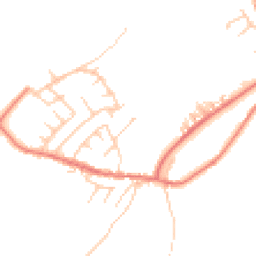 Daytime road noise heatmap for PR6 8PH