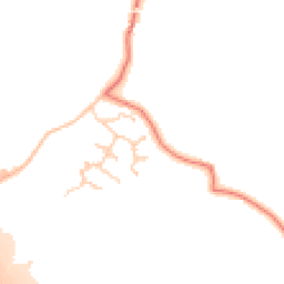 Daytime road noise heatmap for PR6 9BF