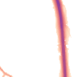 Night-time road noise heatmap for PR6 9DT