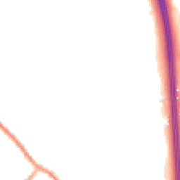 Night-time road noise heatmap for PR6 9DX