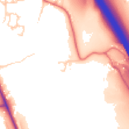 Daytime road noise heatmap for PR6 9ED