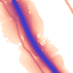 Daytime road noise heatmap for PR6 9EG