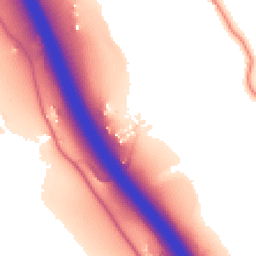 Daytime road noise heatmap for PR6 9EH