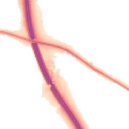 Night-time road noise heatmap for PR6 9HL