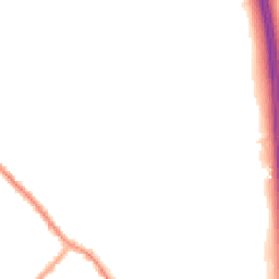 Night-time road noise heatmap for PR6 9PF