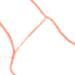 Night-time road noise heatmap for PR6 9PZ